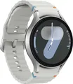 Samsung Galaxy Watch7 44 mm Aluminiumgehäuse silber am Sportarmband M/L silber [