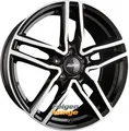 4x ALUTEC IKENU Diamant-Schwarz Frontpoliert 8x19 ET20 5x112