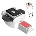 Mapille Kartenmischmaschine Elektrische,Automatischer Kartenmischer,Kartenmischgerät,Mischmaschine für 1–2 Decks,mit Auto/Manuellem Modus,Geräuscharm für Kartenspiele,Texas Hold'em,Poker