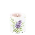 Ambiente® Papierserviette Kerze klein – Candle small – Format: Ø 7,5 cm x 9 cm – Brenndauer: 35