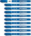 STABILO Tintenroller worker+ colorful medium blau 10er Pack sanftes Schreiben