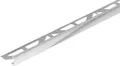Dural Fliesenprofil Winkel 10 mm Aluminium silber gebürstet 2,50 m  Winkelprofil
