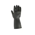 Abena Re-Seller GmbH ABENA® Haushaltshandschuh Thor Black Heavy Duty, Latex, Unsterile Naturlatexhandschuhe für den Gebrauch im Lebensmittelbereich, 1 Beutel = 12 Paar, Größe M 1010001247