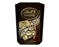 LINDT Schokolade, Lindt Lindor Cornet Dark mit zartschmelzender Füllung Packung 500g
