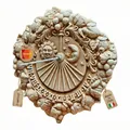 Teramico Sonnenuhr "Meridiana" 35cm Terracotta Italien