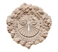 Teramico Wanddekoobjekt Sonnenuhr Meridiana 35cm, 100% Frostfest