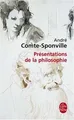 Presentations de la Philosophie (Le Livre de Poch... | Buch | Zustand akzeptabel