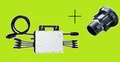 Hoymiles HM-1500 Wechselrichter für 4 PV Module  gedrosselt auf 800Watt  0%MWST
