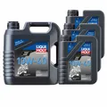7 L Liqui Moly Motoröl Motorrad 4Takt 10W-40 Basic Street API SL JASO MA2
