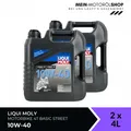 Liqui Moly Motorbike 4T Basic Street 10W-40 Motorrad Öl 2x4 Liter = 8 Liter