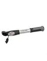FISCHER Mini-Fahrrad-Luftpumpe, aus Aluminium, H”he: 295 mm