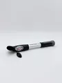FISCHER Mini Fahrradpumpe Alu mit Manometer Doppelhub AV DV SV 8 bar