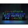 WaveShare RGB Full-Color LED Matrix Panel 64x32 Pixels 4mm Pitch