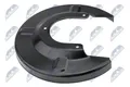 Bremsscheibenschutz Hinterachse HTO-VW-031 NTY für VW TRANSPORTER T4 Bus