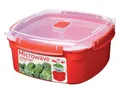 Sistema Dampfkochtopf groß für Mikrowelle 3,2 l 23.9 x 23.9 x 10.9 cm SI1103
