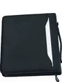 Alassio Ringbuchmappe "AREZZO" A4 FINEtouch Lederimitat schwarz