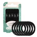 invisibobble 5 Haargummis Schwarz Damen & Mädchen | Zopfgummi Haarschonend | Haarband Anti Frizz & Ohne Abdruck | Stylischer Haargummi für jeden Haartypen | 5 Stück