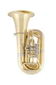 Josef Lidl LBB684-4M Moldau Tuba in B Messing lackiert
