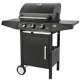 El Fuego Barbecue Gasgrill mit 3 Brenner BBQ
