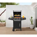 El Fuego® Gasgrill Grillwagen Smoker SAN ANGELO 3 Schwarz NEU/OVP