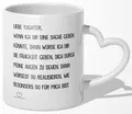 Tochter Geschenk Geburtstag 18 Jahre Kind Tasse Abi Bachelor Master Weihnachten