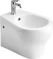 Bidet aus weißer Sanitärkeramik, wandhängend | Soave