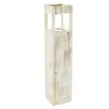 FRANK FLECHTWAREN Windlichtsäule Shabby-Charme, groß, Schöne vielseitig einsetzbares Dekoelement, tolles Geschenk