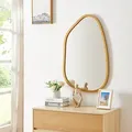 Wandspiegel Filiano Gold 80x58cm [en.casa]