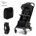 Kinderkraft PILOT 2 ultraleichter Flugzeugbuggy, schwarz