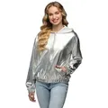 Boland Kostüm Jacke Space silber silberfarben L/XL