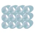 PONIK’S PROFESSIONAL Lockenwickler Klein – Haarrollen 28mm Set 12 Stück & Kleine Lockenwickler Für Kurze Haare – Haarwickler Selbsthaftend Für Heatless Curls, Locken Ohne Hitze, Blau