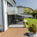 WINDHAGER Sonnensegel, Quadratisch - grau