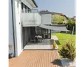 Windhagel CAPRI Quardratsonnensegel 5,0 m, HDPE 225 g/m² wind- und wasserdurchlä