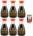 6x Kikkoman Natürlich Fermentierte Sojasauce 150ml+Italian Gourmet Polpa 400g