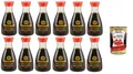 12x Kikkoman Natürlich Fermentierte Sojasauce 150ml+Italian Gourmet Polpa 400g