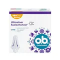 o.b. ExtraProtect Normal Tampons 56 Stk., Tampontechnologie mit extra Schutzflügel und Dynamic Fit Technologie für Tag und Nacht, 100 Prozent Auschlaufschutz