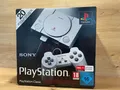 Sony PlayStation Classic Mini PS1 Konsole OVP 20 Spiele | SIEGEL HALB BESCHÄDIGT