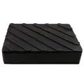 STIX Gummiauflage Gummiklotz 160x120x35mm - Wagenheber Hebebühne - Gummiblock Rangierwagenheber