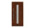 EcoStar Haustür ISOPRO IP 020S dark oak 110 x 210 cm
