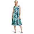 Vera Mont Cocktailkleid Vera Mont Cocktailkleid mit Print Druck grün 42