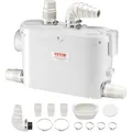 Abwasser Hebeanlage 500W, 6600 L/H Durchfluss, 8 m Förderhöhe, Abwasserpumpe ...