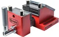 Schraubstock Combiclamp 80mm Amboss Stahlplatte Connex
