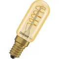 OSRAM Vintage 1906 LED Special Shapes Dimmable in Stab-Form, LED-Lampe, Glas, Gold, 2,8 W, 250 lm, 2200 K, Dimmbar, CRI 80