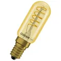 Osram E14 LED Vintage 1906 T26 25 Spiral Filament Lampe 2,8W wie 25W 2200K extra warmweiß Bernsteinfarbe