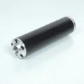 schalldämpfer kartusche auspuff doppler er1 schwarz für motorrad 2 / 3
