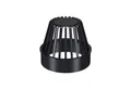 Klöber Dachdurchführung Klöber Flavent Flachdach Laubfang DN100 Hart PVC für Dachablauf, PVC