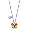 Engelsrufer Kinderkette SS25 HENS-HAPPY-BUTTERFLY Edelstahl, Emaille 89212975