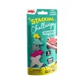 Haba Stacking Challenge Fahrzeuge aus Holz 5 Teile grün