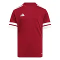 Adidas Unisex Kids SQUADRA25 Jersey Short Sleeve Kids, Team Power Red 2 / White, 5-6 Years