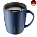 ParaCity Tasse 350ml, Thermosbecher aus Edelstahl, Thermobecher mit Deckel und